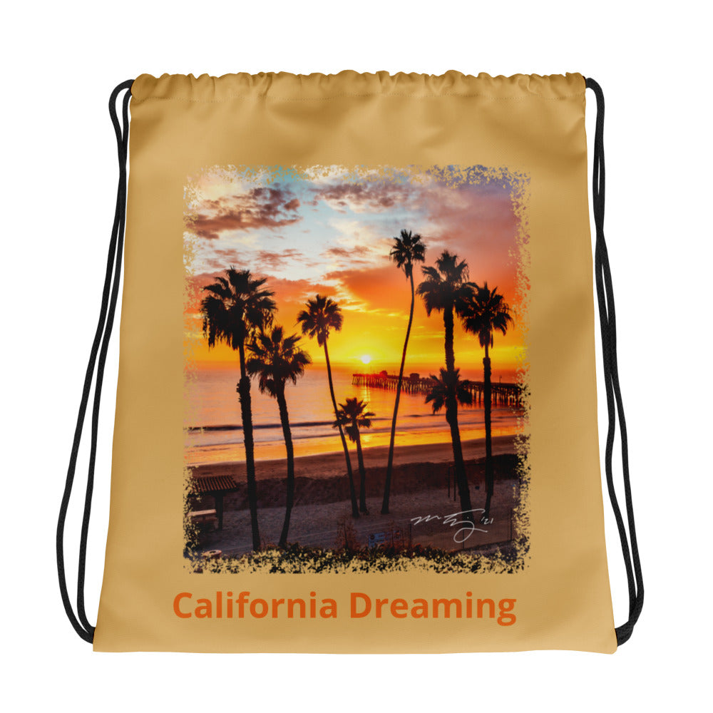 Enjoy Life - California Dreamimg drawstring bag