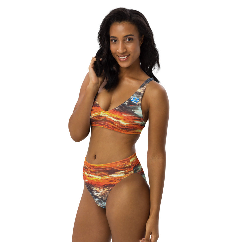 Love Nature 2 Piece Sunset Swimsuit