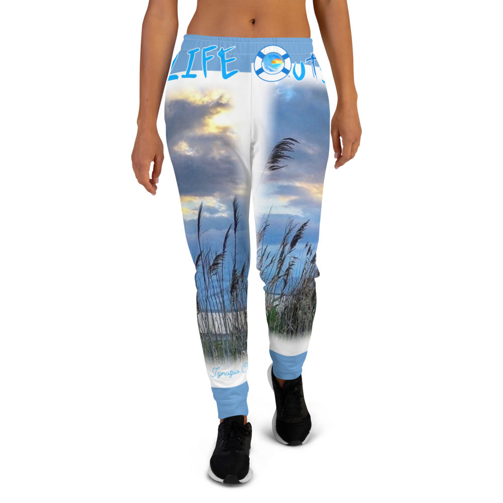 "OL"  Ladies Sea Oats Joggers